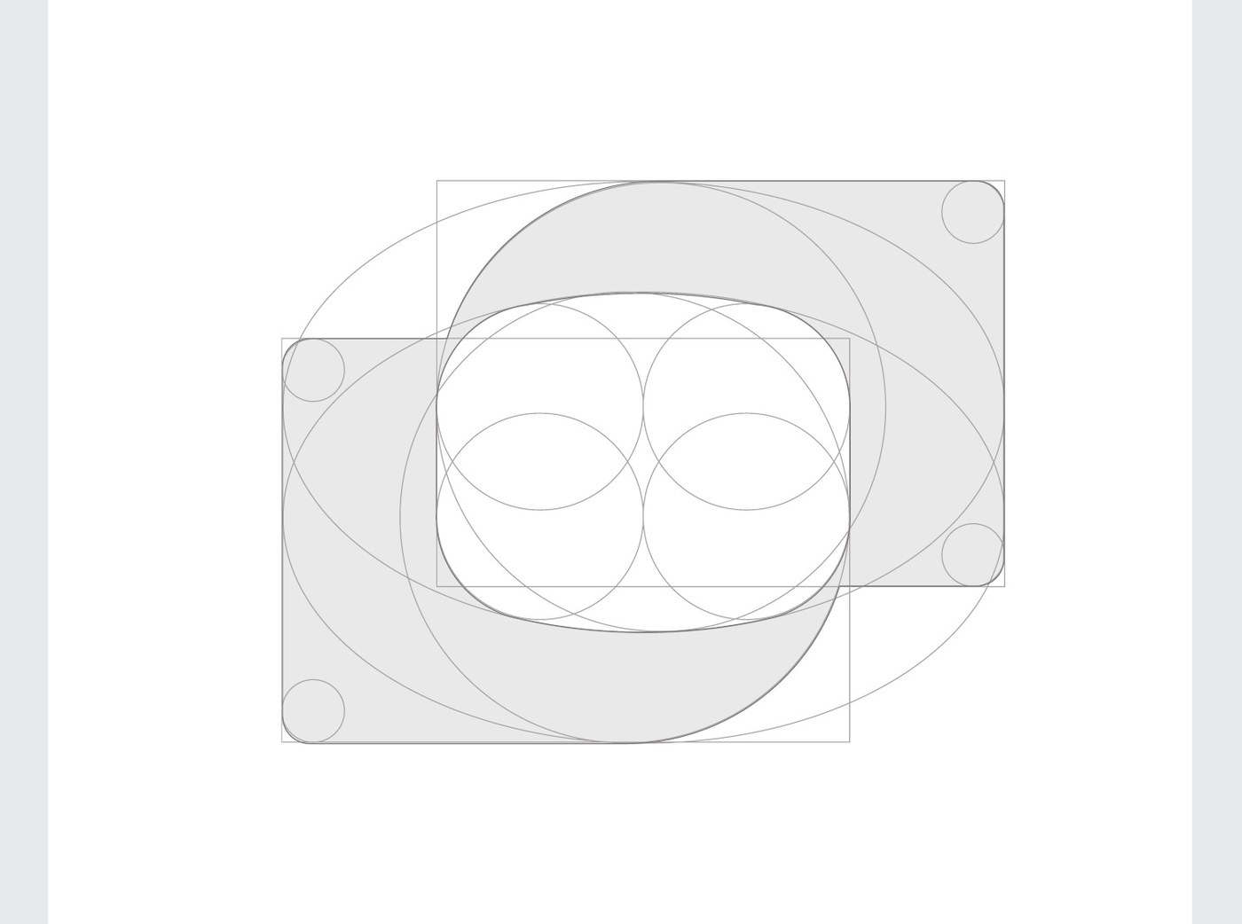 Costruzione geometrica del marchio Icom Informatica