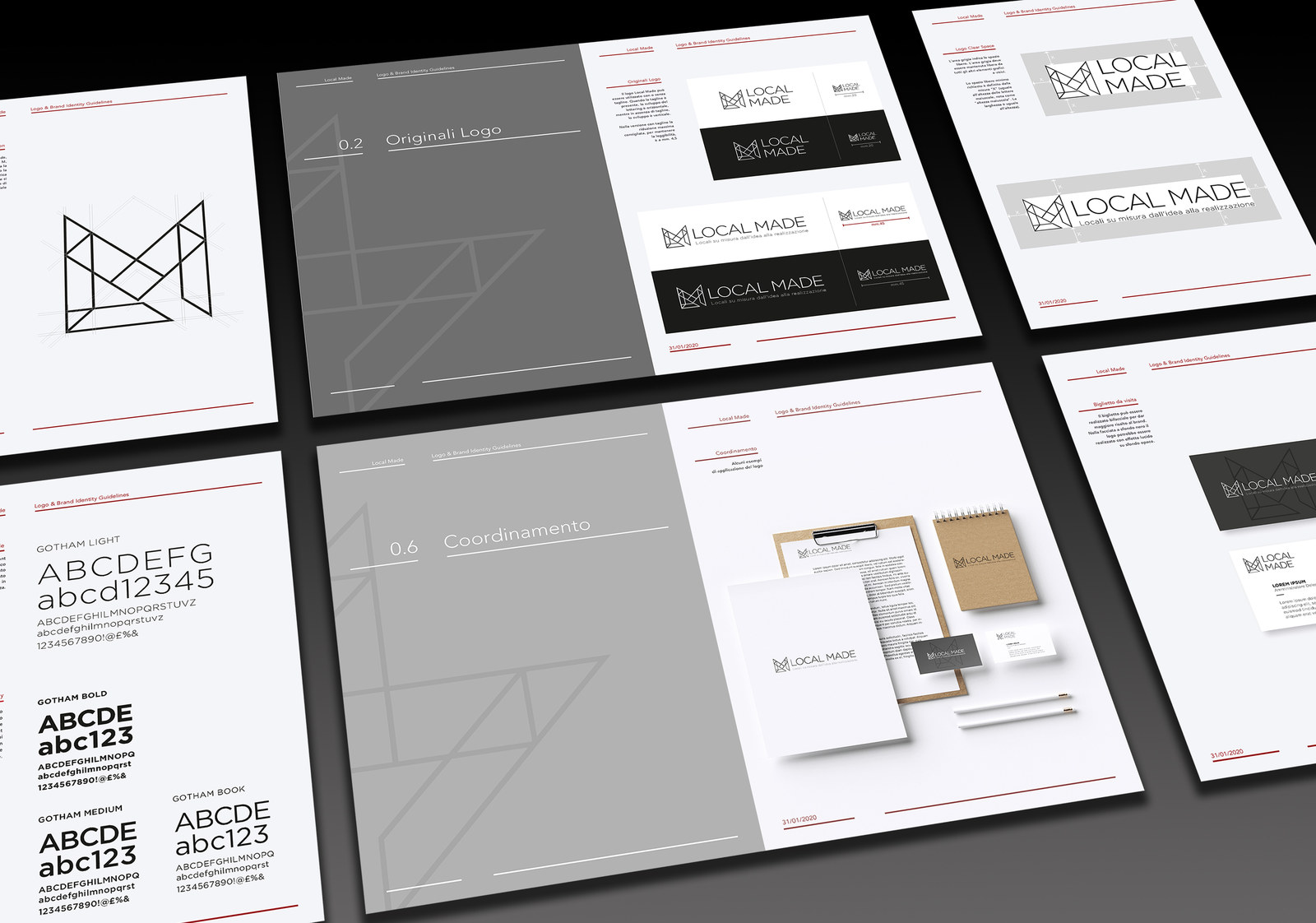 Brand book del marchio Local Made